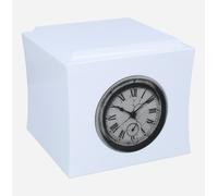 Urna simbolica con orologio Urna commemorativa per la cremazione delle ceneri