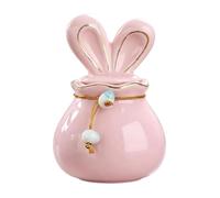 Urne per cani - Barattolo commemorativo in ceramica con orecchie da | Urna per ceneri di cane, gatto, animale domestico, tavolo commemorativo per perdita di simpatia, tomba