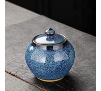 Urne per cani per ceneri in ceramica per animali domestici, gatti e animali domestici (C, 9 x 10 cm)