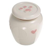 Urne per ceneri a forma di gatto - Urna in ceramica da 600 ml/20 oz per gatti e