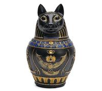 Urne per Ceneri per Cani e Gatti, Urna per Cremazione di Animali Domestici, Figure Mitologiche Dell'antico Egitto, Urna in Resina per Commemorare Gli Animali Domestici Amati,Cats c