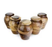 Urne per papà, urne per mamma, set di 2,3,4,5,6 urne, urne per ceneri umane.