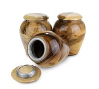 Urne per papà, urne per mamma, set di 2,3,4,5,6 urne, urne per ceneri umane.