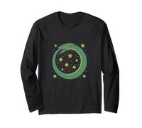 Uroboros Ciclo Eterno Simbolo Serpente Tempo Mistico Maglia a Manica