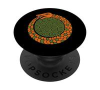 Uroboros Ciclo Eterno Simbolo Serpente Tempo Mistico PopSockets PopGrip Adesivo