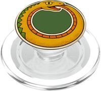 Uroboros Ciclo Eterno Simbolo Serpente Tempo Mistico PopSockets PopGrip per MagSafe