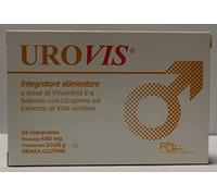 UROVIS 45 con licopene, aiuta a previeni l’insorgenza di disturbi alla prostata. Per tutti gli uomini over 50. Una confezione ti dura 45 giorni