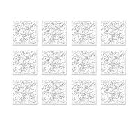 URPIZY 12 pannelli divisori da appendere, 12 pezzi, divisorio cavo, divisorio per stanza, pannello divisorio da appendere, divisorio per tende fai da te, decorazione artistica