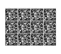 URPIZY 12 pannelli divisori da appendere, 12 pezzi, divisorio vuoto, per tende, decorazioni artistiche fai da te