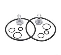 URPIZY 25003 Parti di Guarnizione della Pompa del Filtro a Sabbia, Set di Riparazione di Ricambio per Pompe Filtro a Sabbia per Intex 58604, 56638, valvola di Rilascio dell'Aria e O-Ring