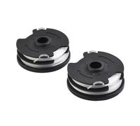 URPIZY Confezione da 2 fili e bobina, 6 m, sistema di taglio doppio, per Greenworks G40LT, G40LT30 (21107), 2101507, 2101602, 0,5 mm, adatti per decespugliatori