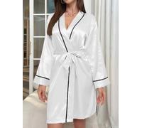 URPIZY Elegante camicia da notte da donna per vacanze e per il tempo libero | Materiale in poliestere, moderata elasticità, delicato sulla pelle, ad asciugatura rapida, facile da pulire