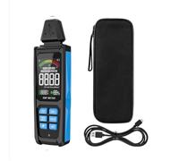 URPIZY EMF Rivelatore 5 in 1, misuratore di radiazione ricaricabile con LCD per campi elettromagnetici, misura WiFi e 5G, con allarme audio e display a colori, per ufficio e casa