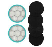 URPIZY Filtro di ricambio, accessori di ricambio in spugna per Neakasa/Neabot P1 Pro Pet Grooming Kit e aspirapolvere, 2 filtri, 4 spugne