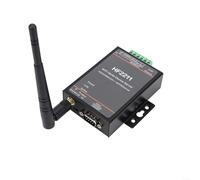 URPIZY HF2211 - Convertitore seriale a Ethernet RS232/485/422 con rete 10/100M, per crittografia Modbus TCP, TLS/AES/DES3, configurazione Web per industria, 5-36VDC