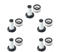 URPIZY Kit filtri ZR009010 ZR009012 per robot aspirapolvere per X-FORCE FLEX 9.60 RH2078WO, RH1127WO, RH1128WO, RH1129WO, filtri HEPA lavabili (set da 5)