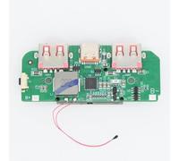 URPIZY Modulo di ricarica rapida da 22,5 W, con display digitale, supporta protocolli PD QC, protezione di sicurezza quadrupla, materiale PCB in verde, funzione di autoapprendimento intelligente per