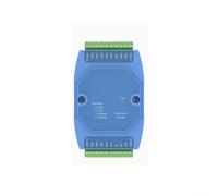 URPIZY Modulo di rilevamento del segnale analogico a 8 canali: 4-20 mA e 0-5 V a convertitore RS-485, struttura compatta 88 x 72 x 59 mm, per sistemi industriali e di automazione (4-20 mA)
