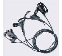 URPIZY Motore idraulico a disco, freno anteriore e posteriore, doppia pinza freno, leva, interfaccia SM