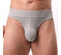 URPIZY Perizoma da uomo, traspirante, con sacchetto a U, taglie S-XL | Materiale traspirante, supporto a U, vita media, taglie dalla S alla XL, ideale per lo sport