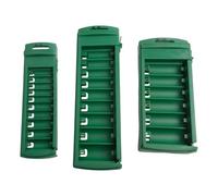 URPIZY Scatola organizer per chiavi a bussola da 3/8, 1/4 e 1/2 pollici, supporto per chiave a bussola in plastica con clip