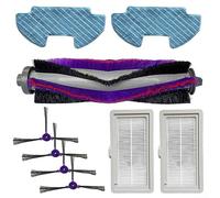 URPIZY Set di accessori per spazzatrice per Samsung Powerbot-E VR05R5050WK, set di pezzi di ricambio, spazzola principale, filtri, spazzole laterali, salviette - Accessori per aspirapolvere di alta