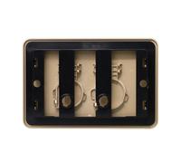 URPIZY Set di bottoni automatici per cassetta di risciacquo: compatibile con modelli 01/10/20/21/30/50/60, doppio pulsante, facile da montare, design moderno