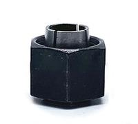 URPIZY Set di ricambio mandrino mandrino e dado per DW621 DW616 DW618 per Bosch 1613 1617 1618 1619 Serie 1/2 1/4 12 mm (12 mm)