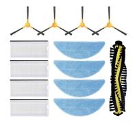 URPIZY Set di spazzole laterali per Mamibot EXVAC650 Platina ExpressC660 C680S 880 pezzi di ricambio