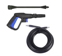 URPIZY Set pistola a spruzzo ad alta pressione per Bosch con pistola a spruzzo regolabile e impugnatura ergonomica per auto mobili da giardino e terrazza (set2)