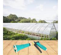 URPIZY Spruzzatore a pressione manuale in alluminio e plastica per giardino e frutta, sistema ad alta pressione per irrigazione efficiente e controllo dei parassiti, dimensioni 14 x 28 cm, colore come