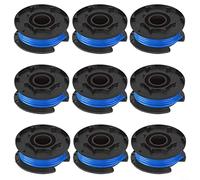 URPIZY Strimmer Trimmer Spool & Line per RAC125 per RLT1830H13, RLT1825LI e OLT1831S, 3 x 1,6 mm (9PCS)
