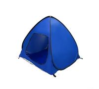 URPIZY Tenda da spiaggia pop-Up, con protezione UV, per cani di piccola taglia e gatti, portatile, come protezione solare e alloggi per la spiaggia (blu zaffiro)