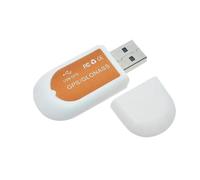 URPIZY VK172 - Modulo ricevitore USB GPS/GLONASS con antenna esterna, 56 canali, alta sensibilità (-162 dBm), regolazione rapida della posizione, per Windows 10, navigazione PC