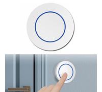 URPIZY Zigbee Tuya Smarter - Interruttore radio da parete con controllo multiscena, pulsante wireless per lampade e dispositivi, singolo tasto e doppio clic, montaggio a parete o da tavolo, colore