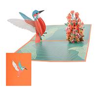 URROMA Biglietti di auguri pop-up 3D con scritta in lingua inglese "Get Well 3D, per tutte le occasioni, Thinking of You", biglietti di auguri per mamma, papà, amici, colleghi, compagni di classe