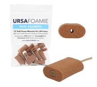 URSA Mini Foamies: supporti in schiuma morbida per microfoni lav wireless | Accessori per microfono Lav | Si attacca direttamente alla pelle o al costume | Rivestimento in schiuma per microfono -