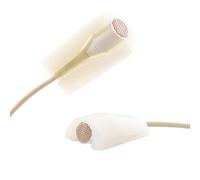 URSA MiniMount. Sottile, a basso profilo e realizzato in plastica indurita. Rifinito a mano per la levigatezza. Include 5x adesivi MiniMount ipoallergenici (bianco, DPA 4060)