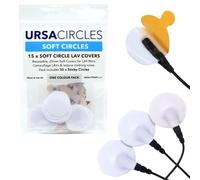 URSA Soft Circles: Custodie morbide riutilizzabili che forniscono uno scudo contro il vento e si mimetizzano per i microfoni lavalier - Bianco