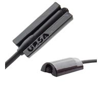 URSA Straps Mini supporto URSA. Sottile, a basso profilo e realizzato in plastica temprata. Rifinito a mano per morbidezza. Include 5 adesivi ipoallergenici MiniMount (nero, Sanken COS11)