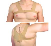 URSA X Strap: Imbracatura monoblocco per trasmettitori microfonici e microfoni Lav, tasche multiple LAV, compatibile con URSA MiniMounts, per sport e riprese attive, beige, taglia L