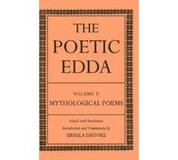 Ursula Dronke The Poetic Edda Volume II (Copertina rigida) Dronke Poetic Edda