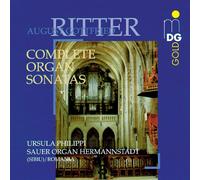 URSULA PHILLIPI Ritter: Complete Organ Sonatas (CD)