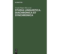 Ursula Pieper Studia Linguistica. Diachronica et Synchronica (Copertina rigida)