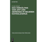 Ursula Schnell Das Verhältnis Von Amt Und Gemeinde Im Neueren (Copertina rigida)