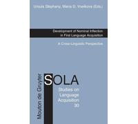 Ursula Stephany Development of Nominal Inflection in First La (Copertina rigida)
