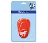 Ursus Perforatrice con Leva, Piccola, Cavallo, Circa 5/8" (16 mm), Colore: Rosso, Keine