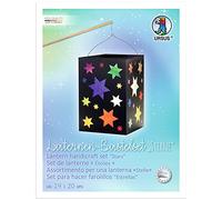URSUS 2340099 - Set di lanterne con stelle e lanterne, ca. 14 x 14 x 20 cm