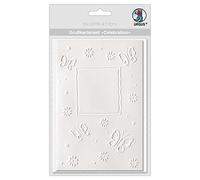 Ursus 55750001 - Set di Biglietti d'auguri Celebration Butterfly, 5 Biglietti con Busta, Bianchi, Circa 12,5 x 18 cm, per Design di Biglietti individuali