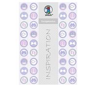 Ursus 62334601 F Design Cartone, Il Mio Battesimo, Ragazza, 200 G/mq, Formato A4, 5 Fogli, Motivo: 1